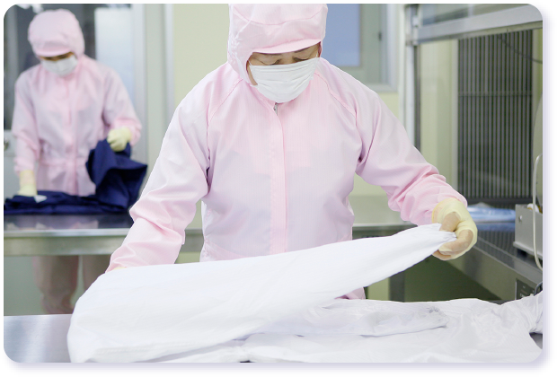 SERVICE クリーニングへのこだわり